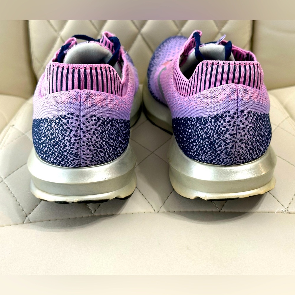 Brooks Women's Purple Pink Knit Running Shoes - Picture 10 of 12